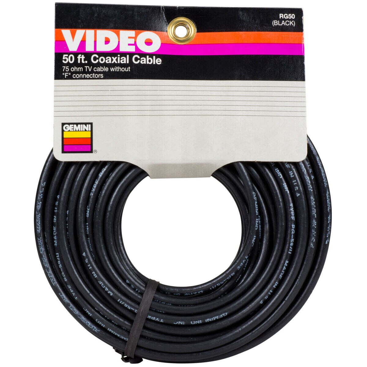 Gemini 50 ft. RG59/U Coaxial Cable